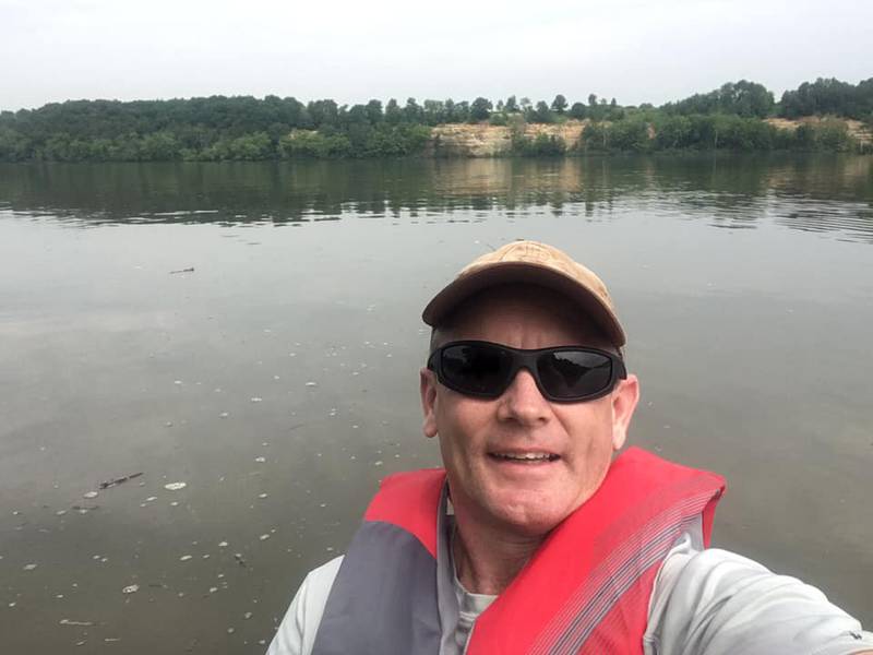 Illinois Valley Community College math instructor Wes Black enjoys interacting with the outdoors when he's not in the classroom.