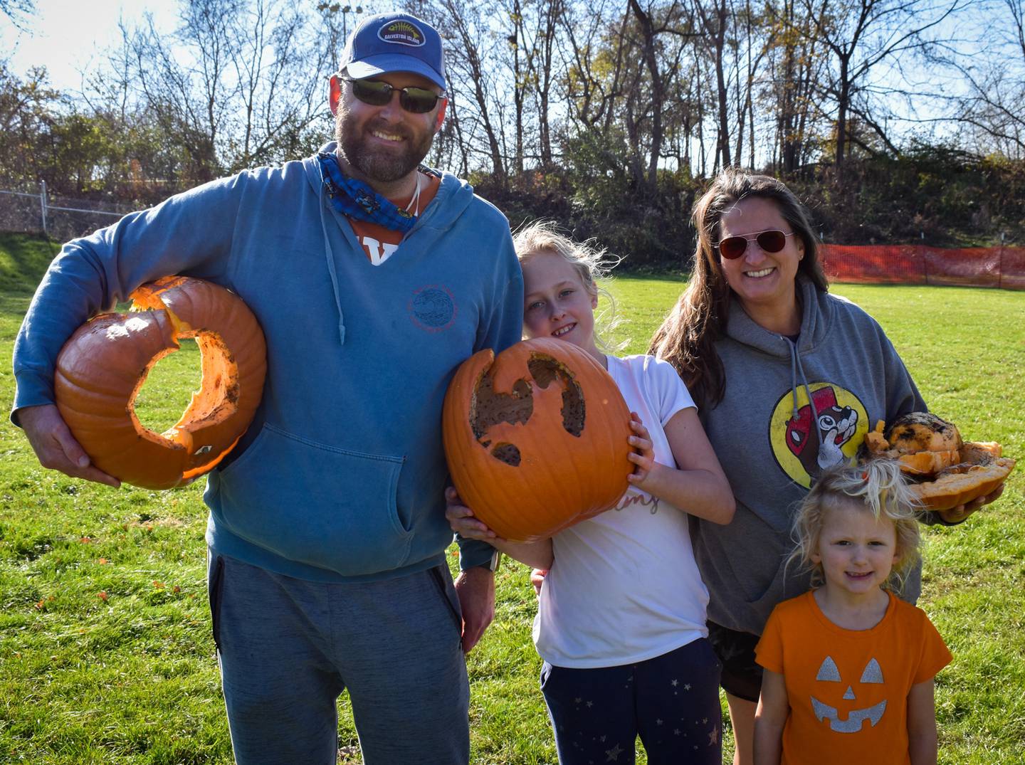 The 2021 Pumpkin Smash'n'Bash at DeKalb's Hopkins Park