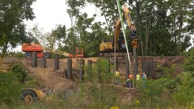 ITEP’s boardwalk construction underway in Dixon