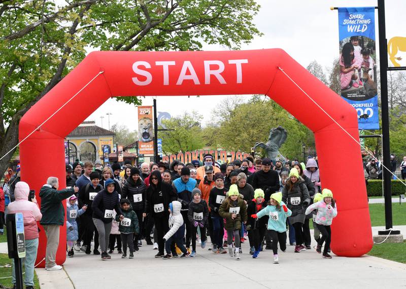 Celebrate Earth Day, get outside and enjoy the wildlife and nature of Brookfield Zoo Chicago during its Earth Day Run. Join a 2.2-mile run through the park for the entire family, beginning at 8 a.m. Sunday, April 21, 2024