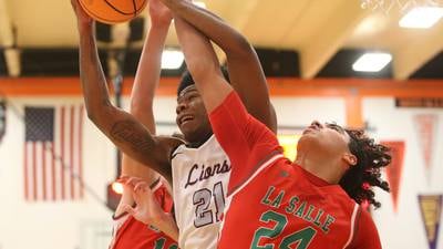 Photos: L-P vs. Peoria boys basketball in the Class 3A Washington Sectional semifinal