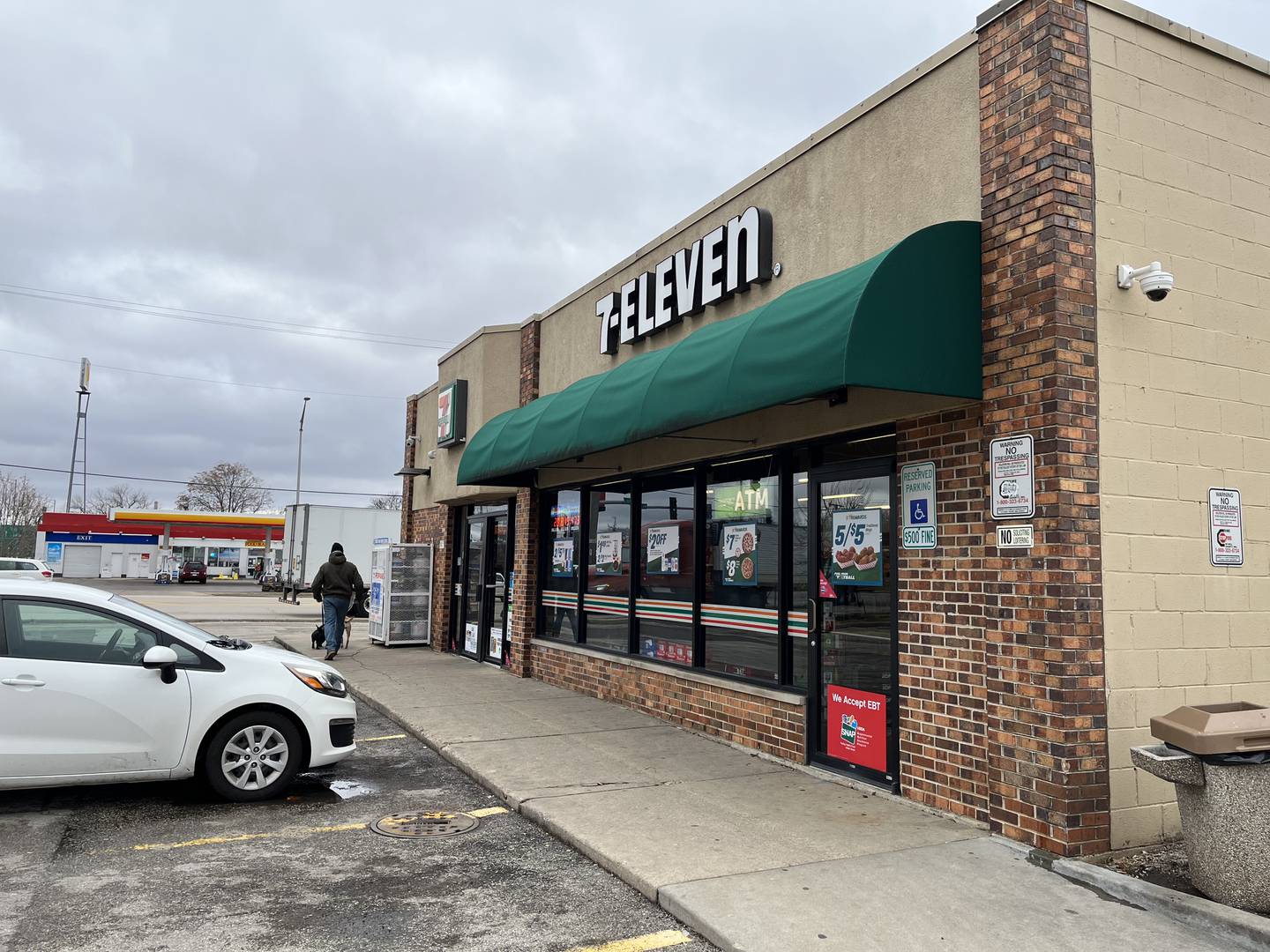 7-Eleven, 325 N. Larkin Avenue, Joliet. A man was arrested in connection with two robberies on Jan. 16, 2023 and Jan 18, 2023.
