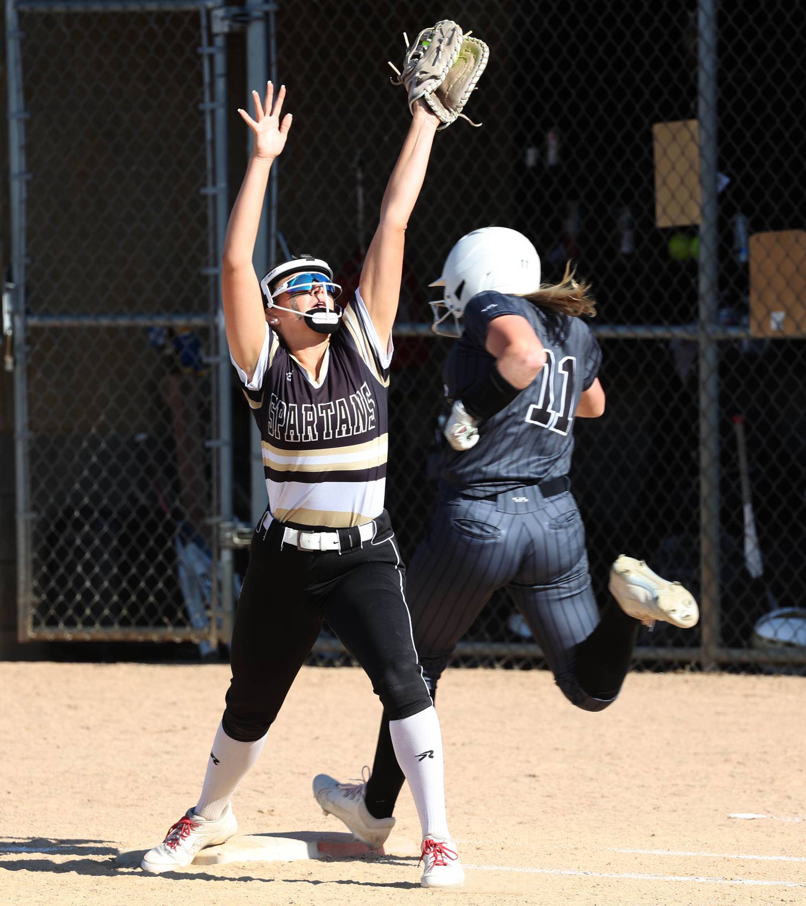 Kaneland Softball:  Woods' Faith Fuels Dominant Win