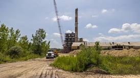 110-year-old Dixon cement plant’s demolition underway