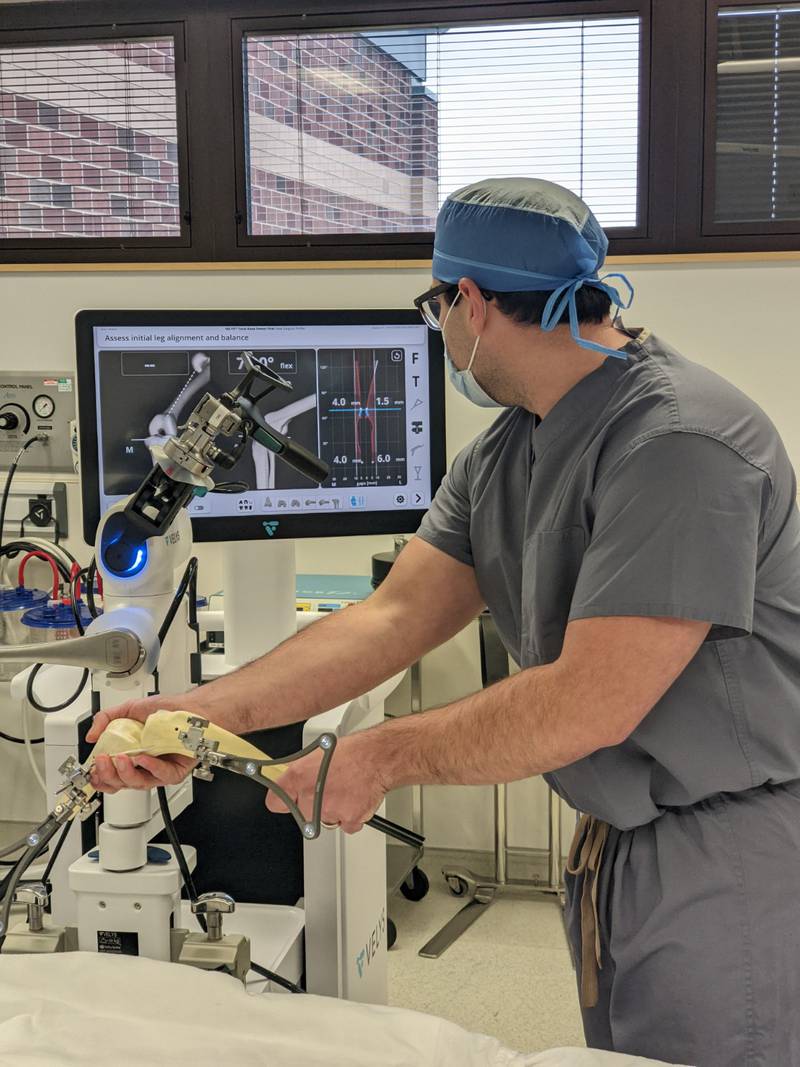 Dr. Kenneth Chakour of Fox Valley Orthopedics in Geneva
