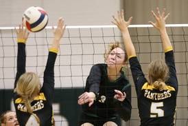 Photos: Putnam County vs. St. Bede volleyball