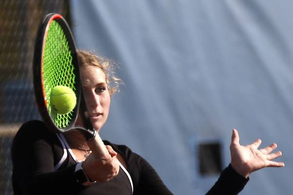 Photos: 2025 IHSA Girls State Tennis Tournament first day. 