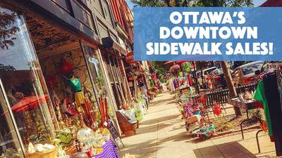Small Business Sidewalk Sales Sales