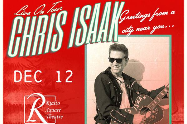 ‘Wicked Game’ crooner Chris Isaak to perform at Rialto Theatre in Joliet