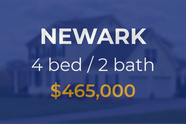 Single-family home sells for $465,000 in Newark
