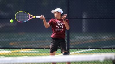 Prairie Ridge’s Jacob Kim, doubles team of Tim Jones, Cole Palese perfect on Day 1 of state meet