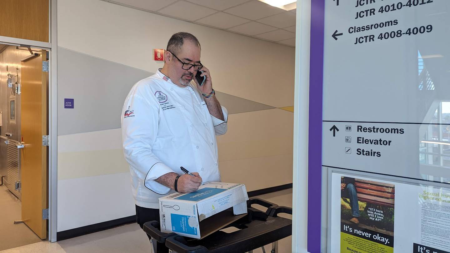 Javier Reyes, purchasing specialist and adjunct instructor in the culinary arts department at Joliet Junior College, is part of a partnership between Butterball and the social media app Bumble’s new friend-finding app Bumble for Friends. Reyes will "talk turkey" on Good Morning America on Thanksgiving Day.