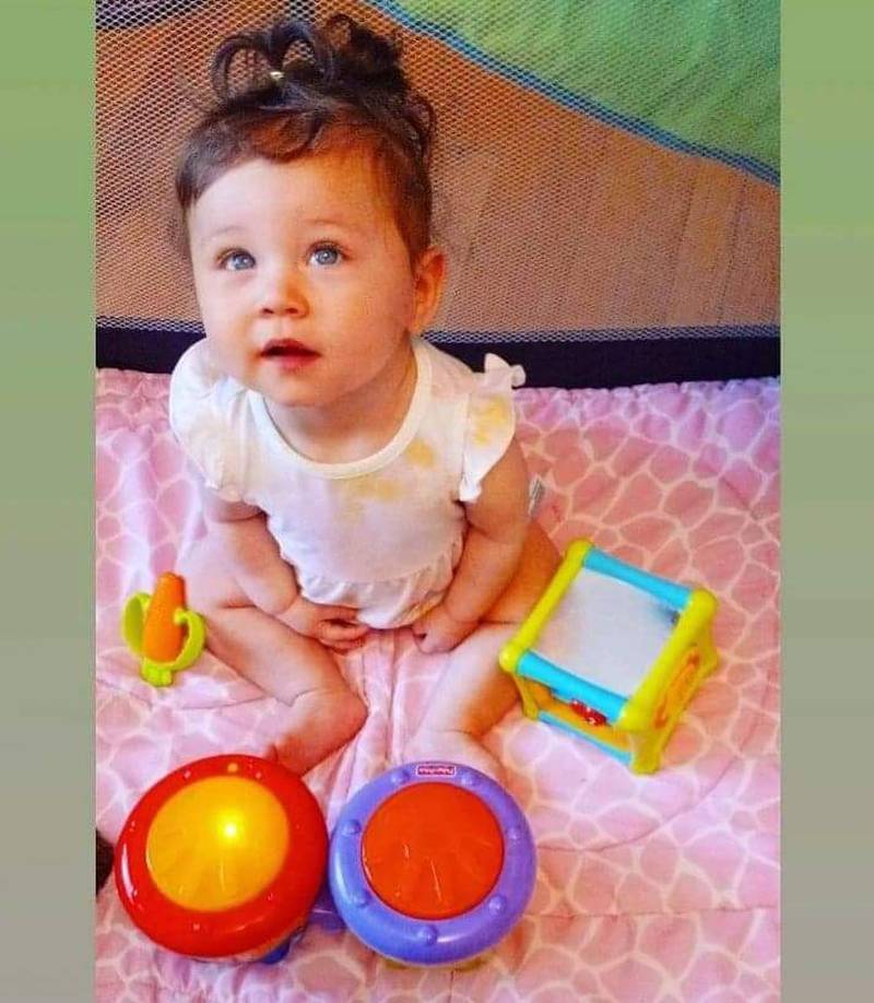 Delilah Pioli - 10 month old daughter of Matt and Ashley Pioli (Spring Valley)