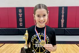 Hennepin’s Finely Judd wins Elks District Hoops Shoot, advances to State