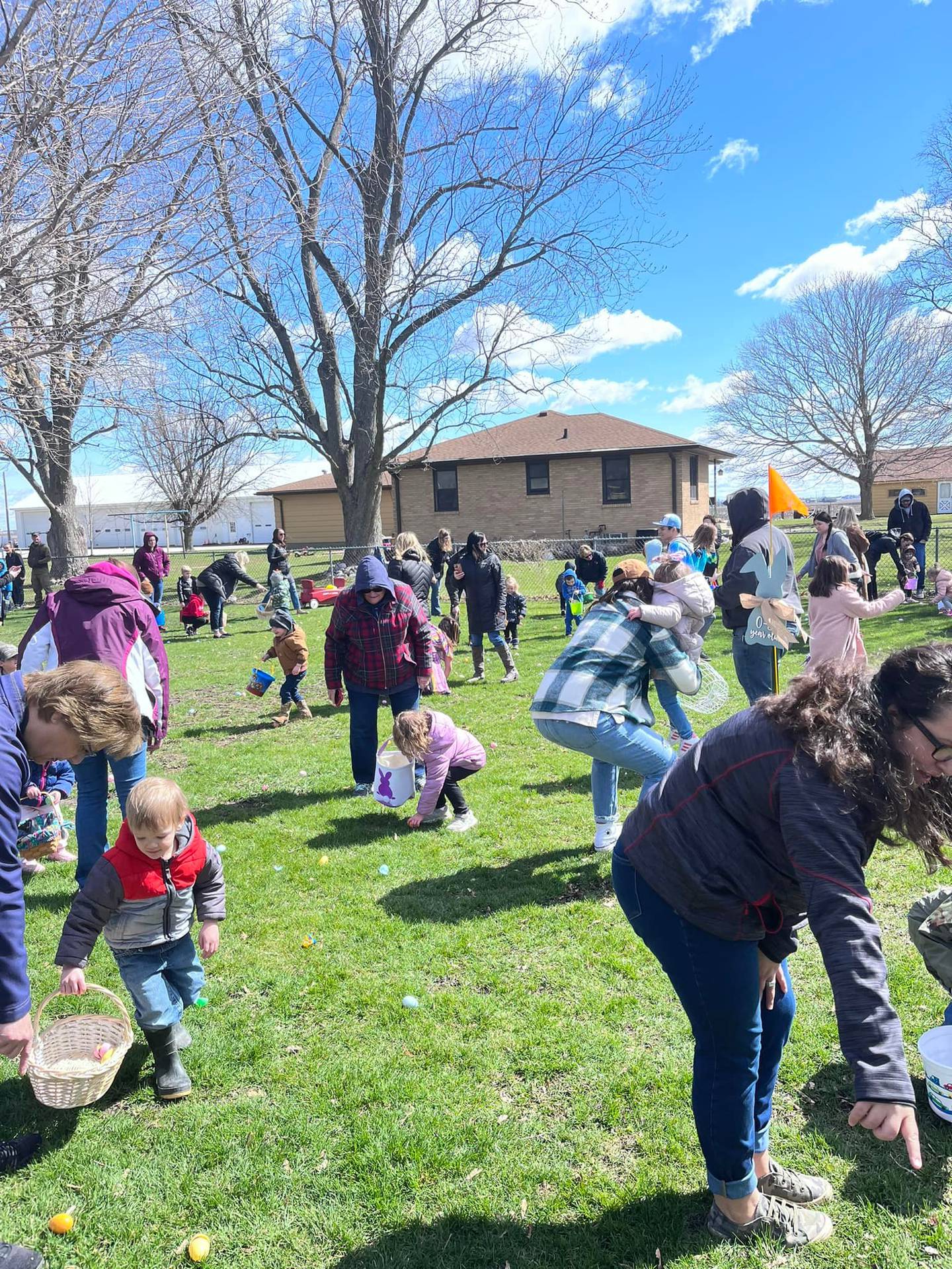 Grand Ridge was just one of many communities hosting an Easter egg hunt Saturday, April 9, 2022. The Grand Ridge Community Festival organization held an egg hunt at Grand Ridge Park for children.