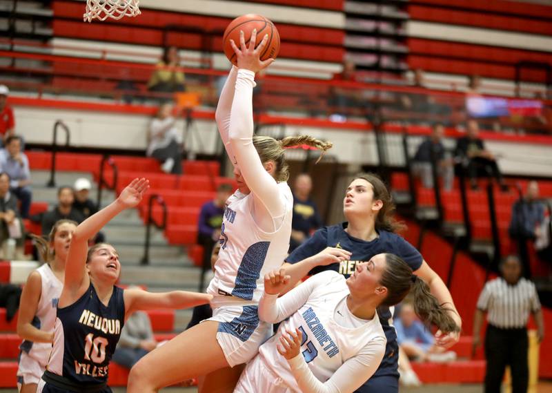 Photos Nazareth vs. Neuqua Valley girls basketball in Hinsdale Central