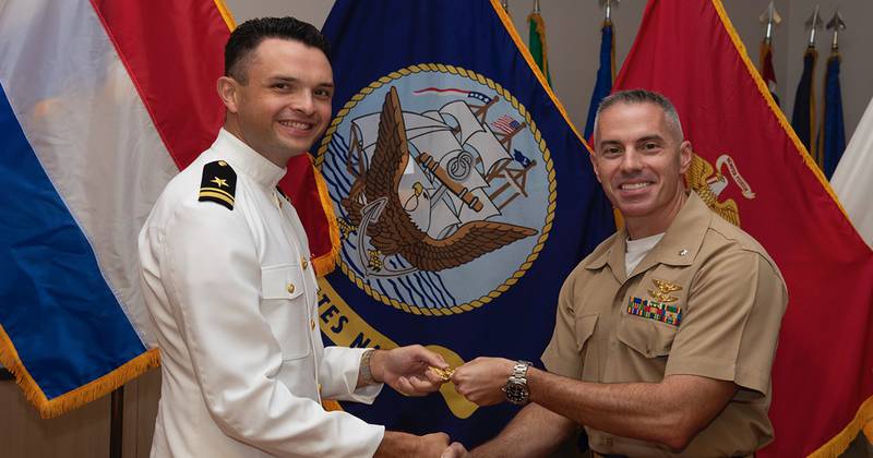 Dwight native Scott A. “Bubba” Schultz completed US Naval Flight School and received his wings of gold Friday, Oct. 11, 2023, in a ceremony at NAS Corpus Christi.