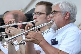 Photos: DeKalb Municipal Band performs first concert of summer season