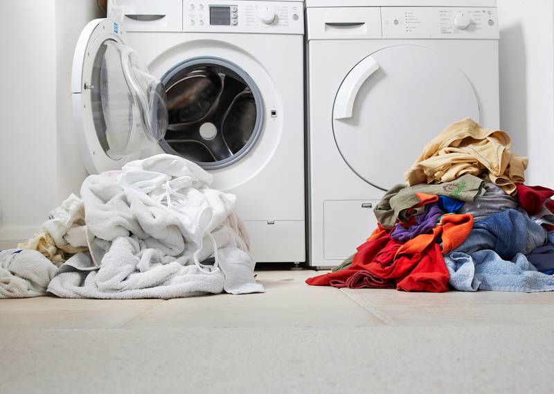 Dryer Vent Wizard - Excess Lint on Clothing