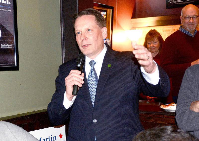 Downers Grove Mayor Martin Tully will run for a seat on the DuPage County Board in 2018.