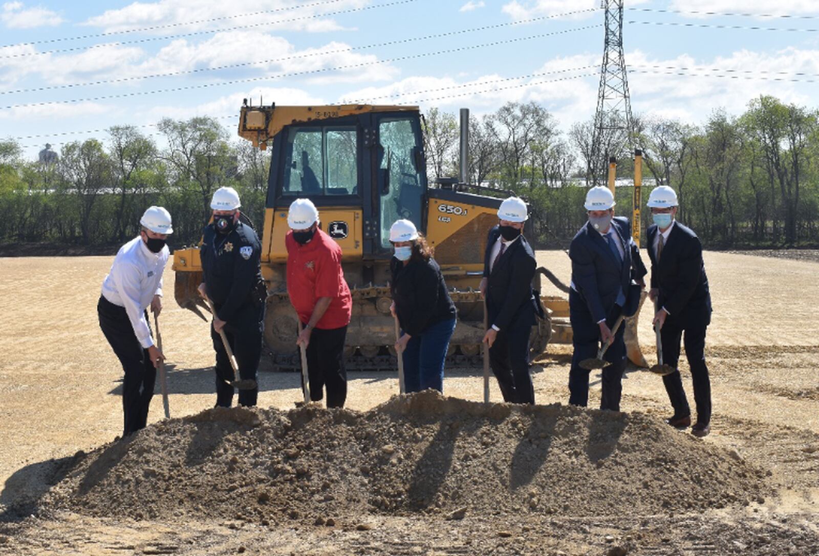 Construction begins on new Plainfield Emergency Management Agency