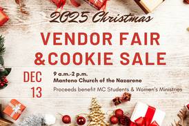Manteno church hosting cookie sale, vendor fair Saturday