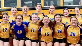 Photos: State send-off for Princeton Logan seventh-grade volleyball team.