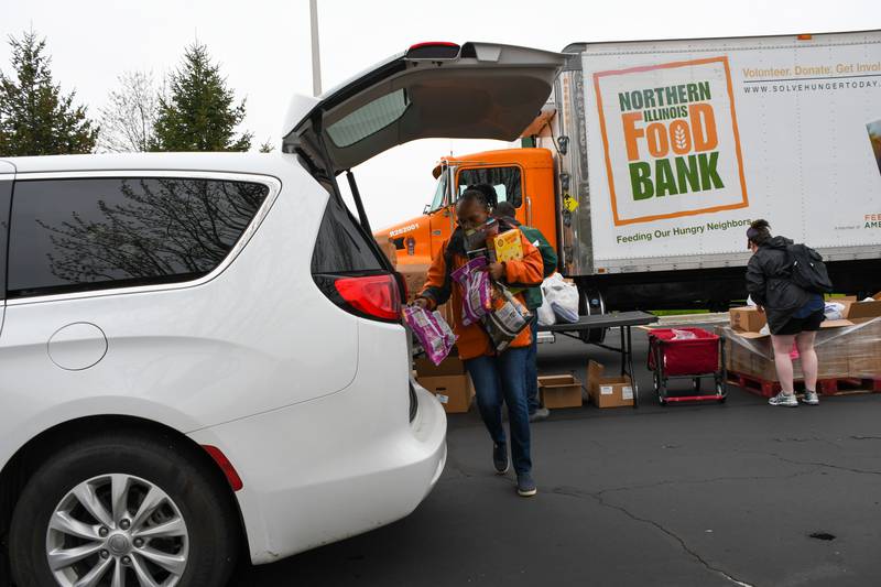Northern Illinois Food Bank will be holding a free popup grocery distribution in Joliet from 9 to 11 a.m. on Saturday, Oct. 21  at Joliet Junior College, 1215 Houbolt Road.