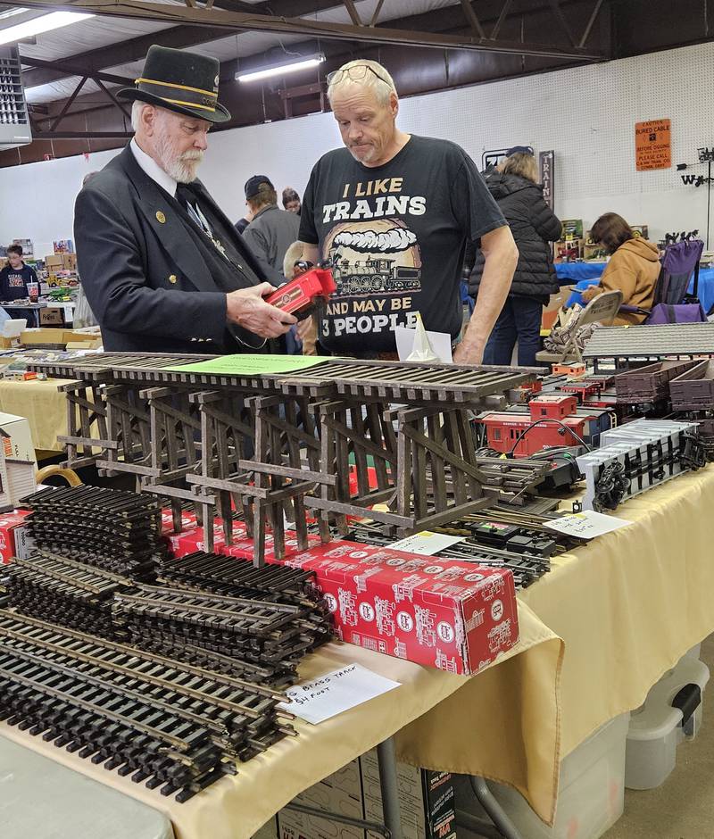 The semi-annual Model Train Fair and Farm Toy Show will be held Saturday, Feb. 15, at Bureau County Fairgrounds, 811 W. Peru St., Princeton.