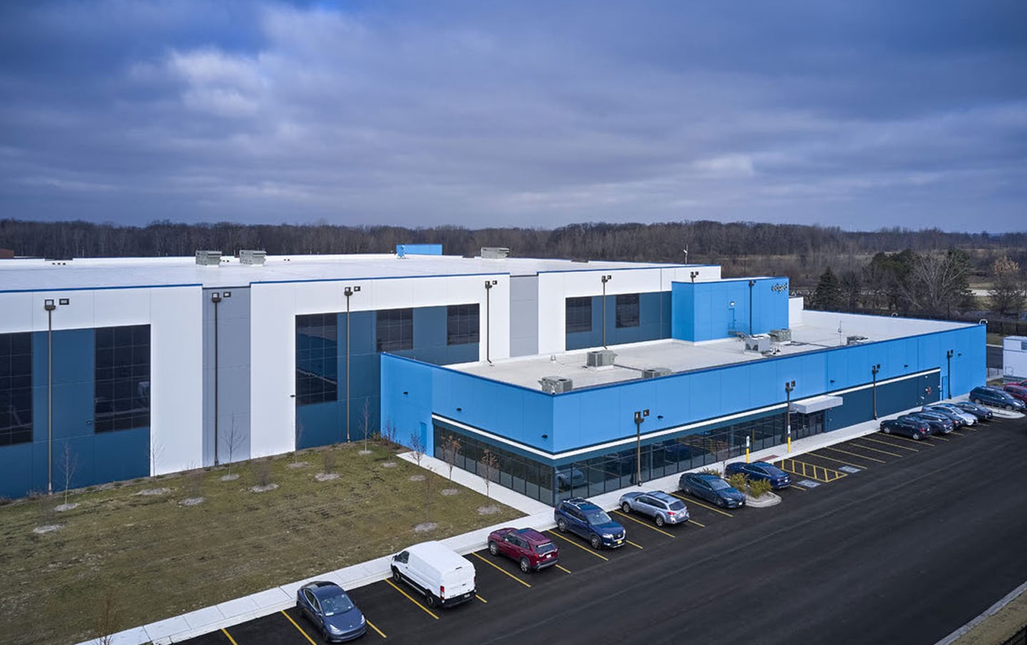 A petitioner for an unknown company referred to as "Project Vector" wants to build a major data center on 560 acres in DeKalb. A public hearing is scheduled for Dec. 1, 2025. A digital rendering shows what the data center campus could look like off Illinois Route 23 in DeKalb.