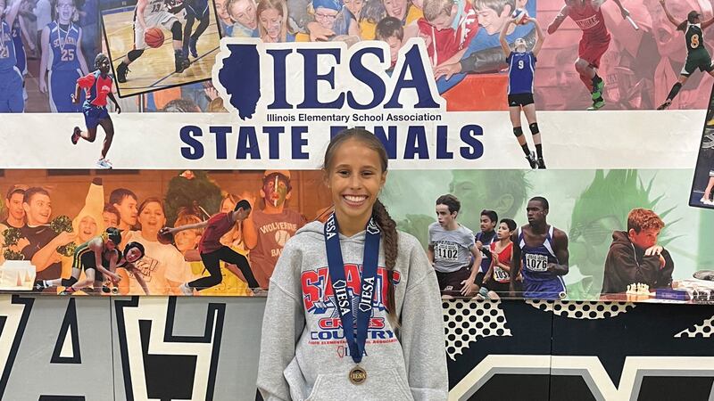 Woodridge resident Macy Ermitage recently completed a perfect cross country season, including the state championship. The Thomas Jefferson Junior High School students plans to join the Downers Grove North High School cross county team next year.