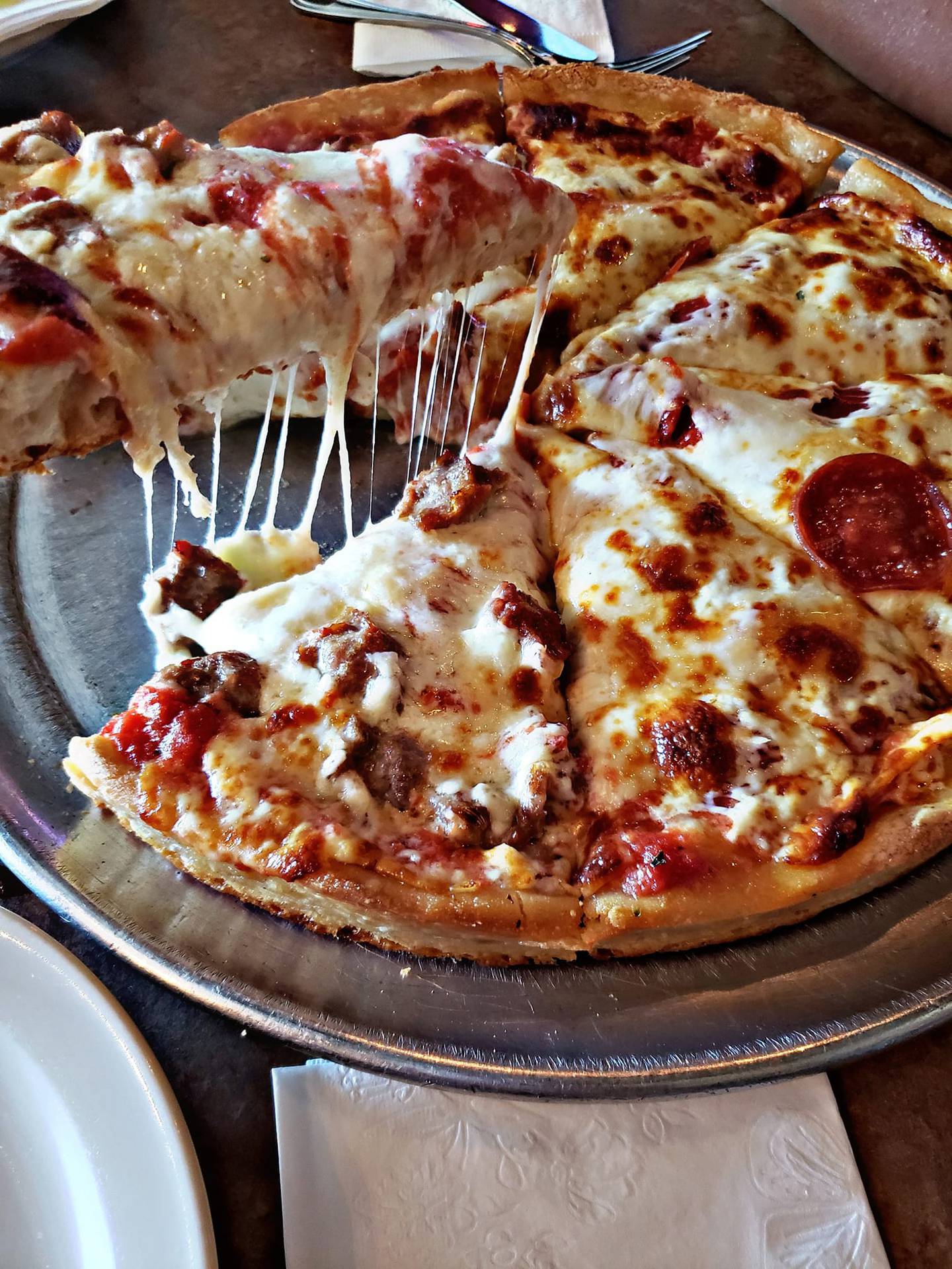 Armand's Pizzeria in Elmhurst was named one of the finest pizza places in DuPage County by readers in 2021. (Photo from Armand's Pizzeria Facebook page)