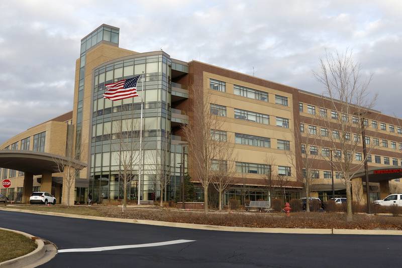 Northwestern Medicine Huntley Hospital is seen on Tuesday, Dec. 14, 2021, in Huntley.