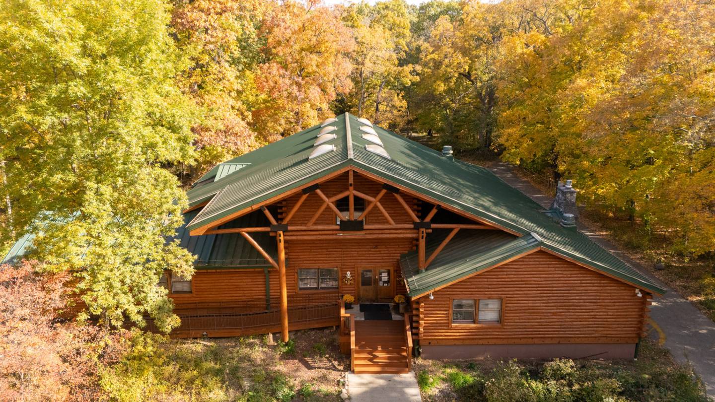 The Pilcher Park Nature Center in Joliet recently completed restoration of its exterior logs, thanks to a contribution of $200,000 from the Joliet Park Foundation.