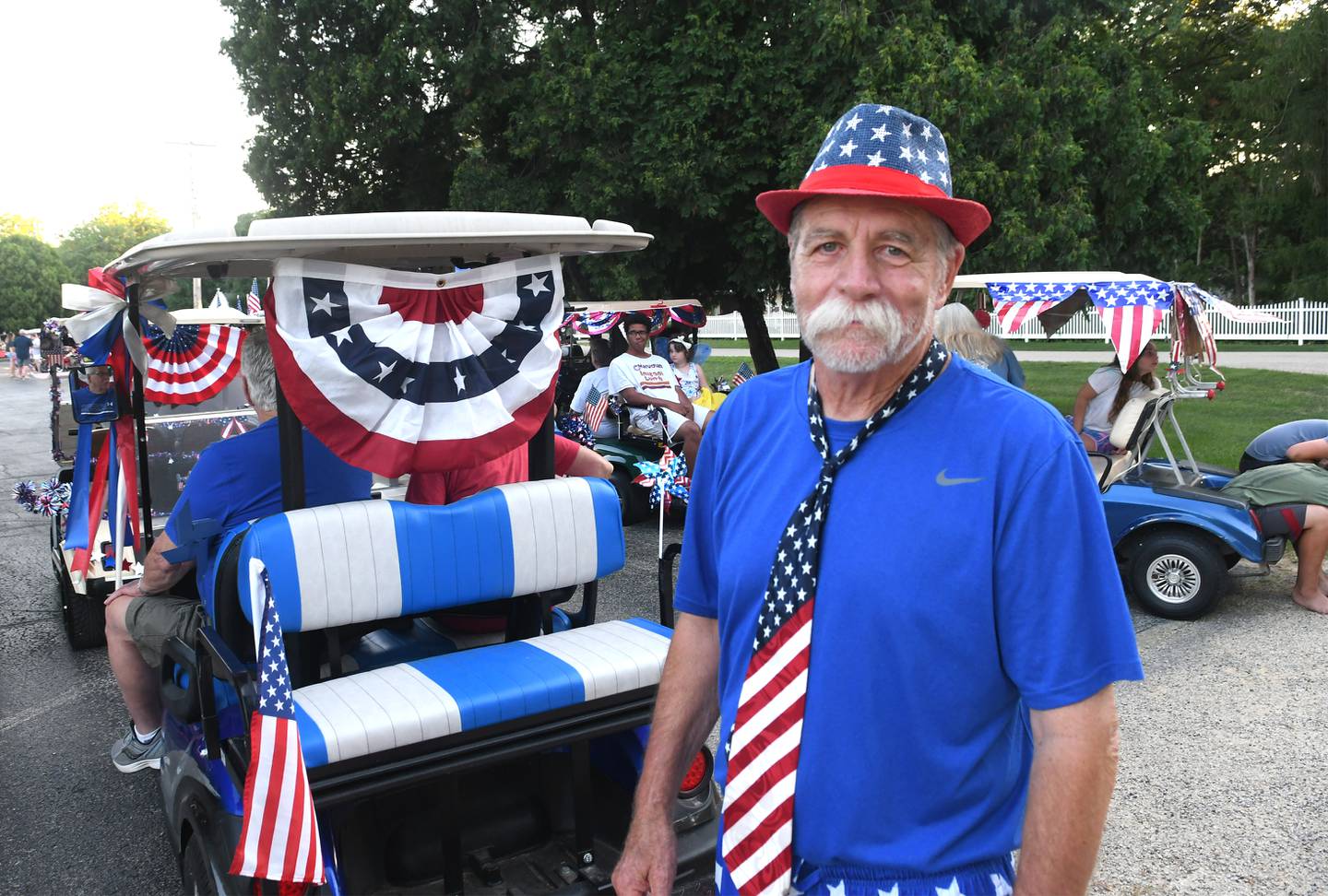 Jim Ross is this year's parade marshal for the 6th Annual Grand Detour Golf Cart Parade. This year's parade starts at 8 p.m., Friday, July 5.