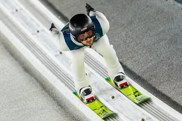 Norge ski jumper Kevin Bickner enjoying elder statesman role at Winter Olympics, looks ahead to large hill