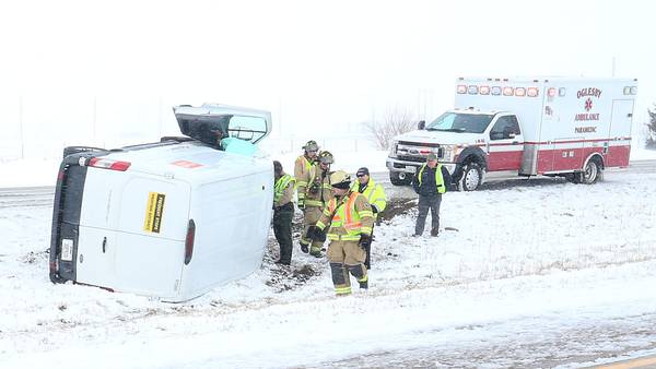 Photos: Severe late winter storm slams Illinois Valley with snow and high winds