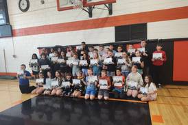 Kings Elementary School students receive awards through Kiwanis Golden K BUGS program