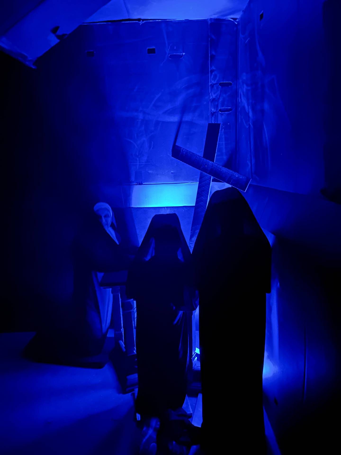 The Nightmare on Emma Avenue Haunted House experience in Montgomery.