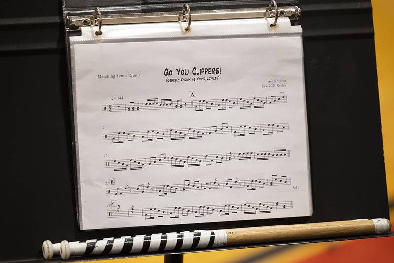 The band starts off Tuesday, Feb. 3, 2026, with the Amboy fight song.