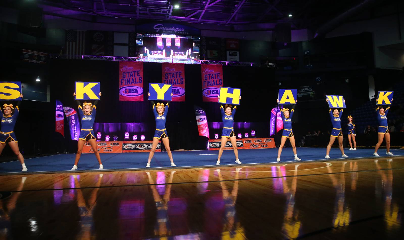 Photos IHSA State Cheerleading Competition finals Shaw Local