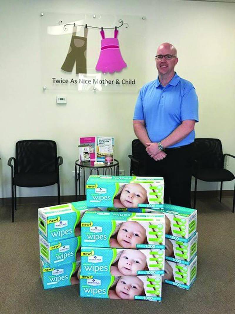Local residents help Gurnee Diaper Bank replace baby wipes following