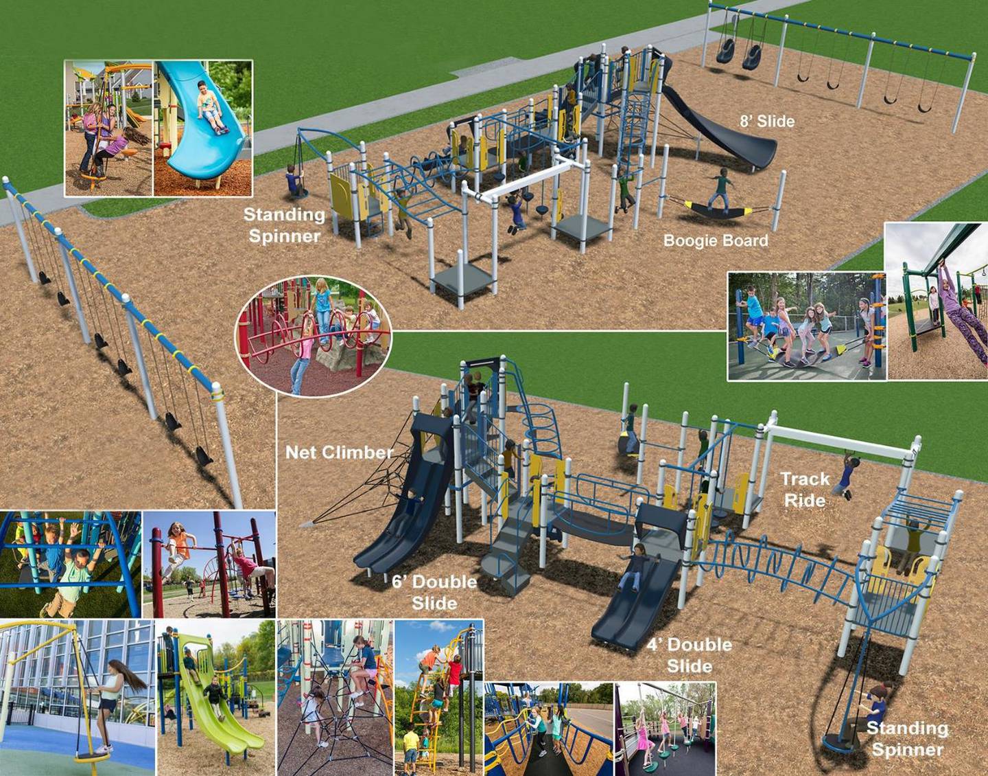 New playground planned for Edgewood Elementary School in Woodridge in 2023.