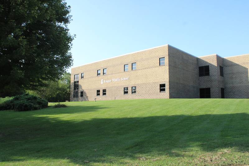 A file photo of Reagan Middle School taken on Aug. 4. Reagan and Madison schools, which share the same campus in Dixon, went on a lockout after a student received a threat via social media.