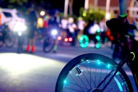 Photos: Night Owl Bike Ride for Raue Center
