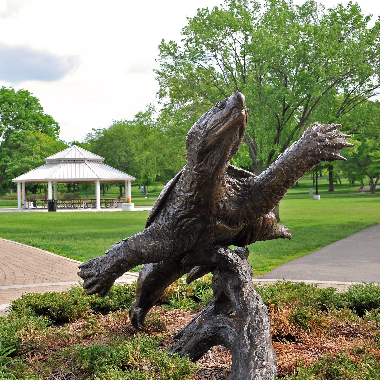 Sculptures and art are not to be missed in St. Charles' parks.