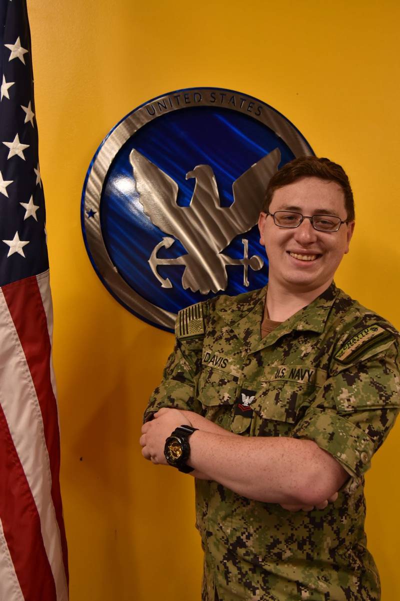 Petty Officer 2nd Class Benjamin Davis is a native of Dixon.