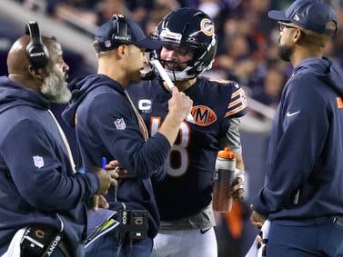 Chicago Bears QB Caleb Williams also frustrated with the missed throws in Vikings loss