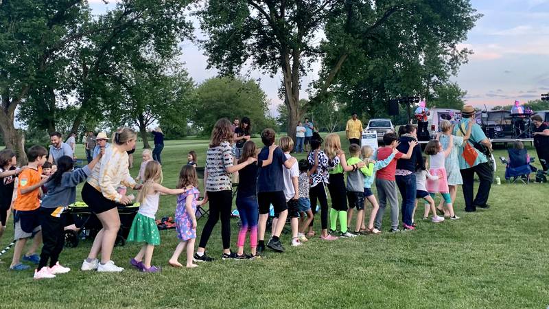 The Stingrays performing at Citizens Memorial Sports Complex Thursday night as part of the Summer Concert Series hosted by the Sycamore Park District.