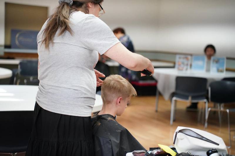 Crystal Lake Elementary District 47 hosted a back-to-school districtwide resource fair Aug. 9, 2025 that provided backpacks, school supplies, haircuts and dental care to more than 200 students.
